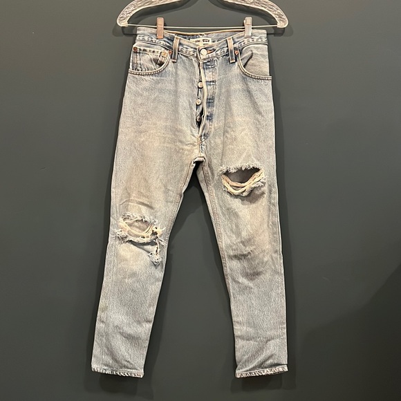 High rise, button fly Levi’s Re/Done - Picture 7 of 8